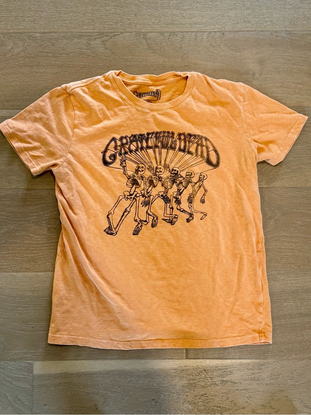 Lucky Brand Grateful Dead skeleton tee SMALL